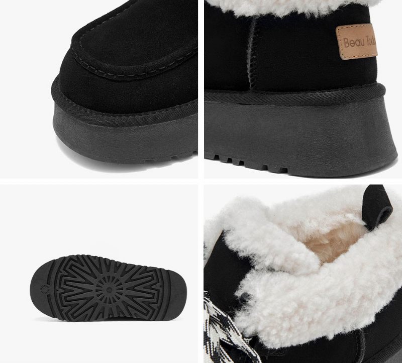 Carmin Snökängor För Kvinnor - Svart