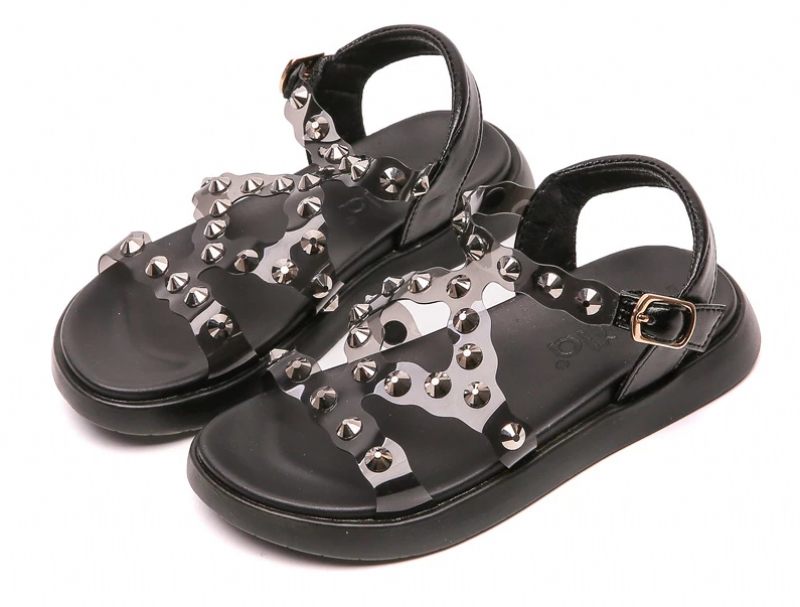 Carol Flickklänning Sandal - Svart