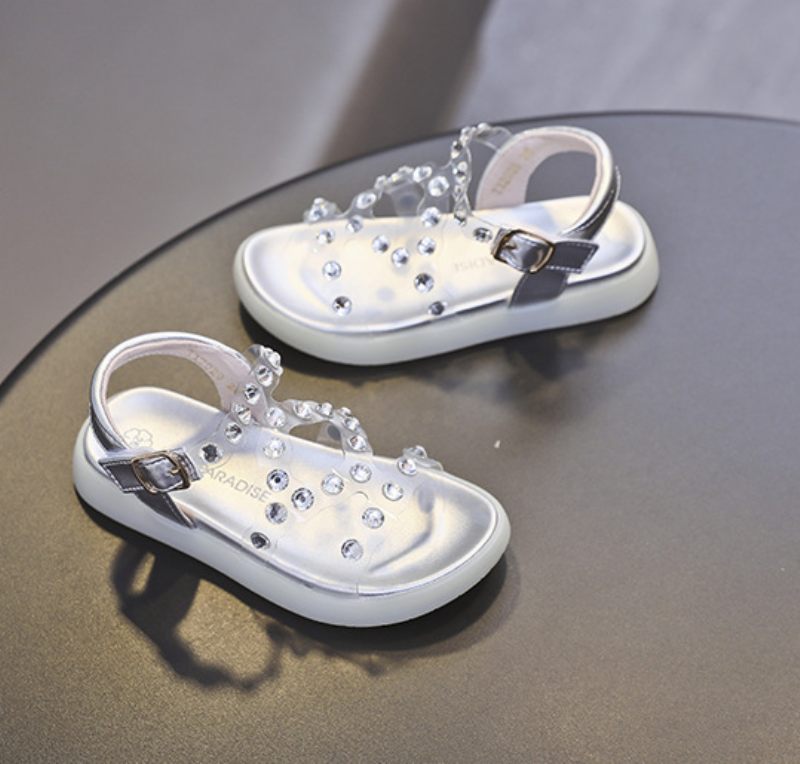 Carol Flickklänning Sandal - Svart