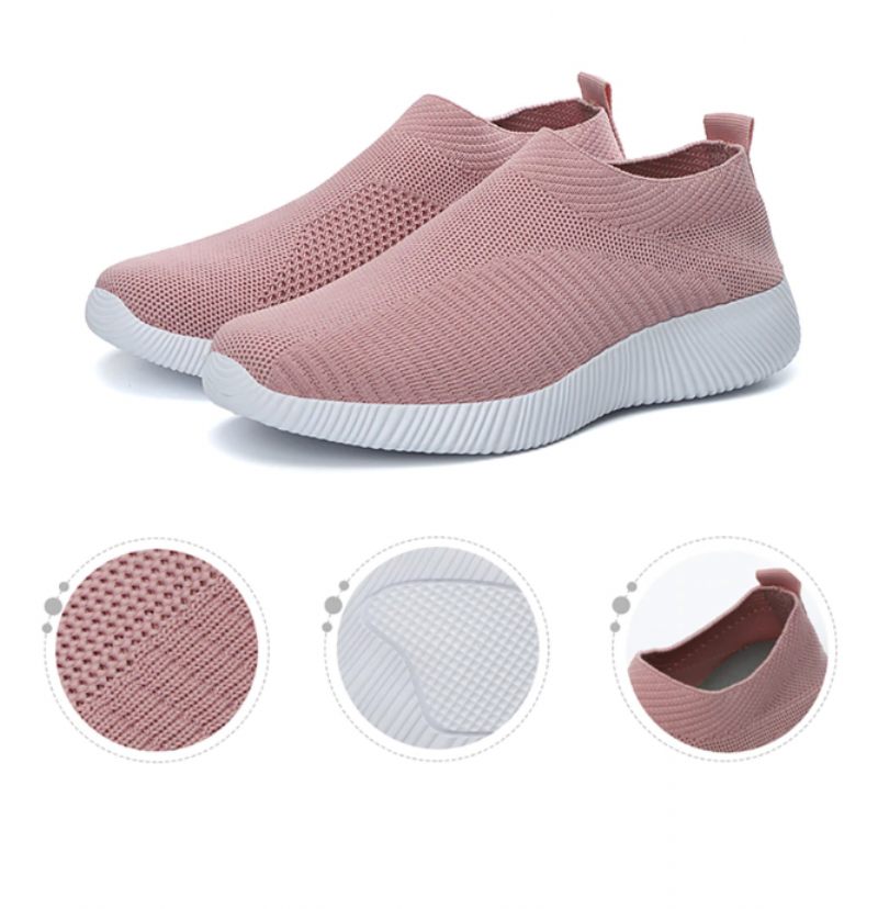 Carrero Loaferskor För Kvinnor - Rosa 2