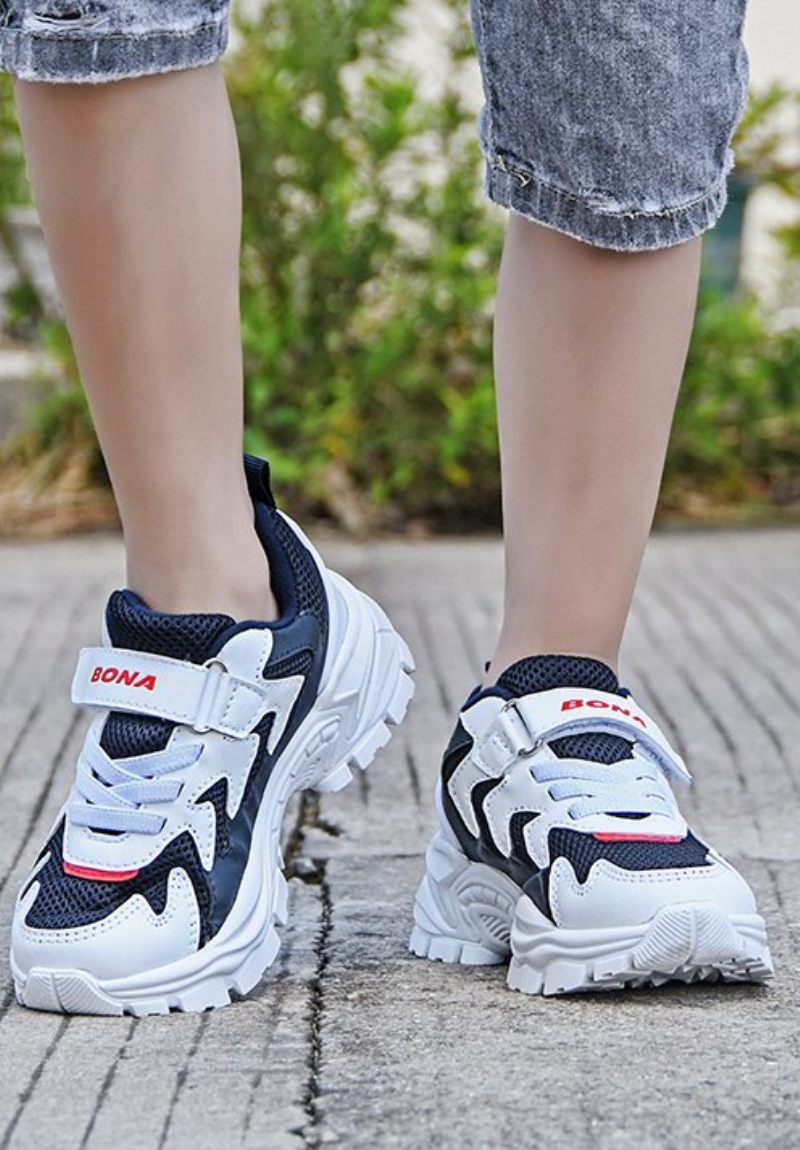 Carson Pojkar Casual Sneakers - Grå