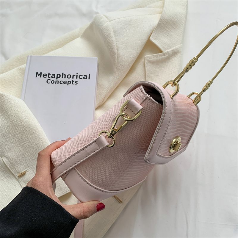 Caruso Crossbody-handväska I Miniläder För Kvinnor - Rosa