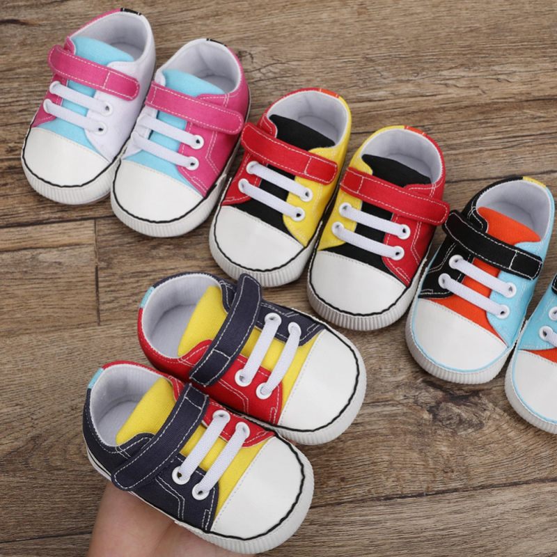 Castillo Unisex Klassiska Sneakers För Barn - Svart