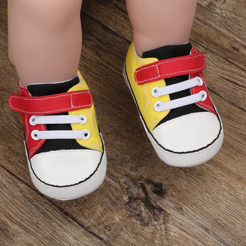 Castillo Unisex Klassiska Sneakers För Barn - Svart
