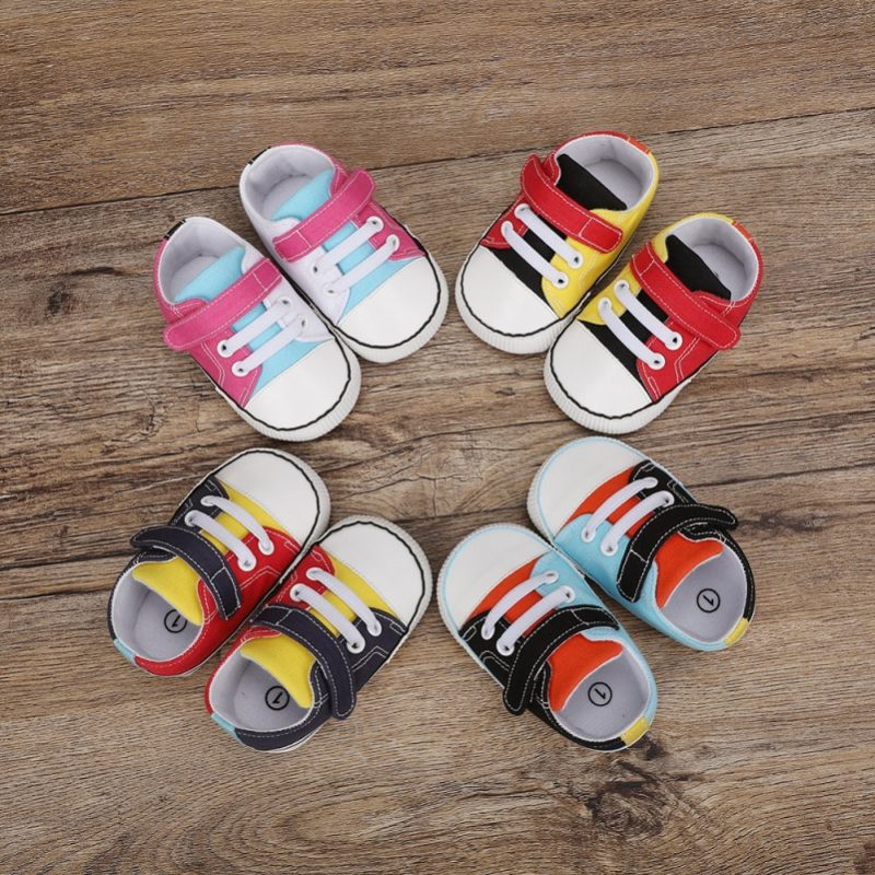 Castillo Unisex Klassiska Sneakers För Barn - Svart