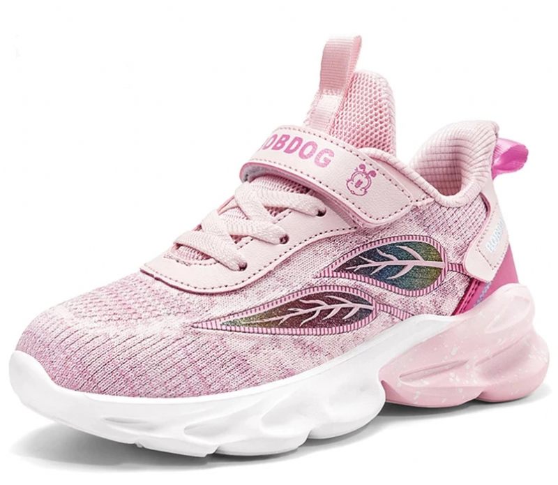 Casual Sneaker För Många Tjejer - Rosa