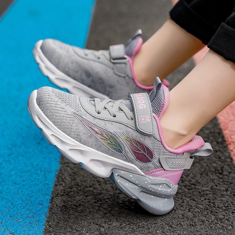 Casual Sneaker För Många Tjejer - Rosa