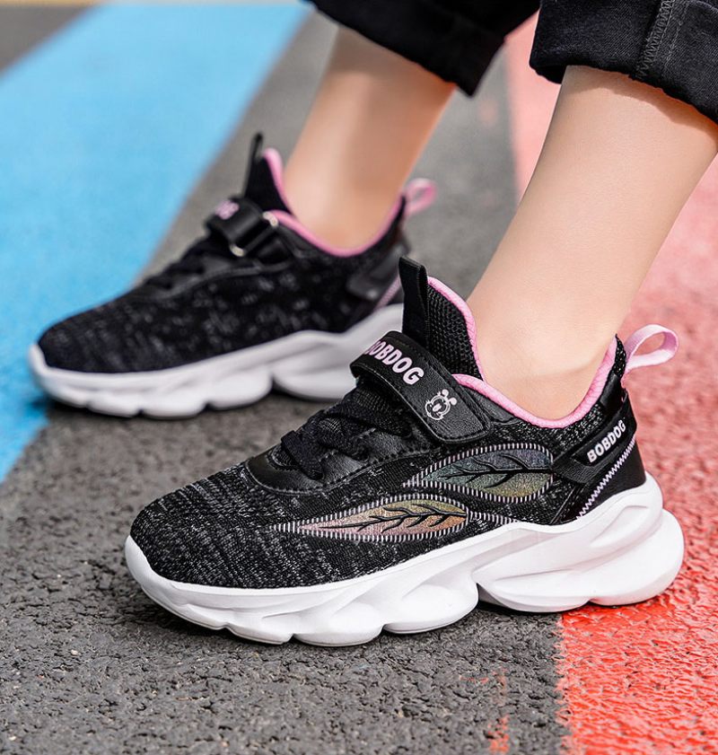 Casual Sneaker För Många Tjejer - Rosa