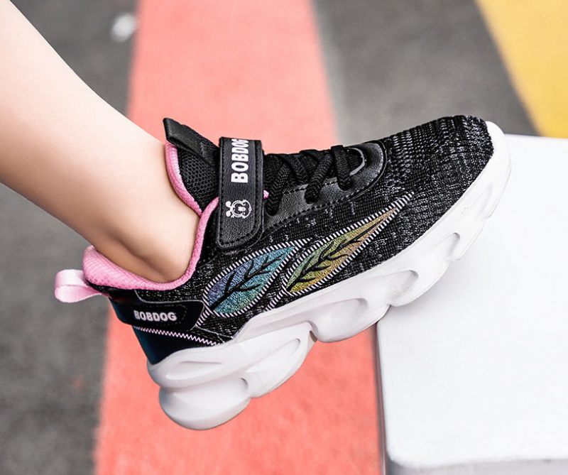 Casual Sneaker För Många Tjejer - Rosa