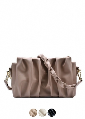 Cata Plisserad Crossbody Handväska För Kvinnor