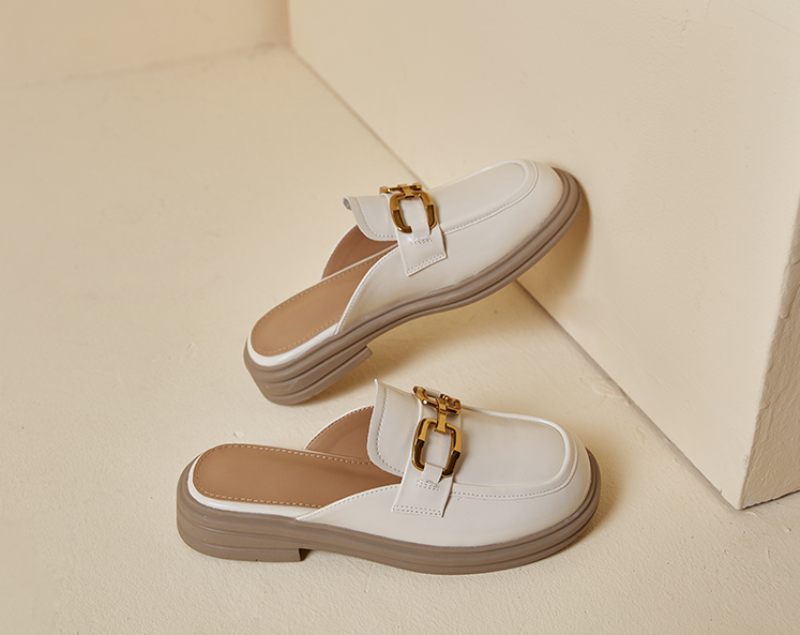 Catalina Mulor För Kvinnor - Beige
