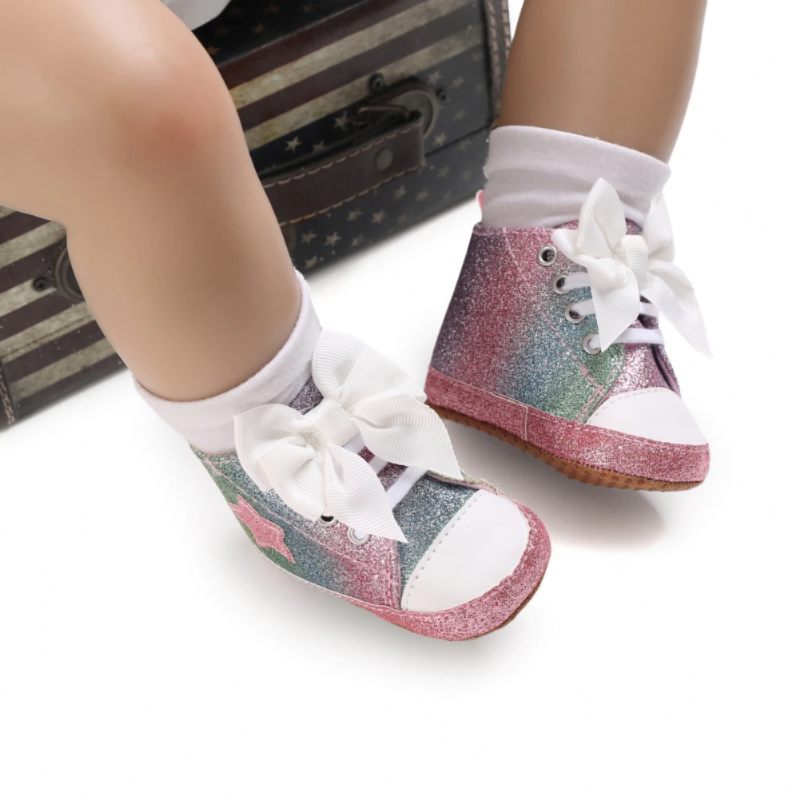 Celia Baby Flickor Casual Sneakers - Kaffe