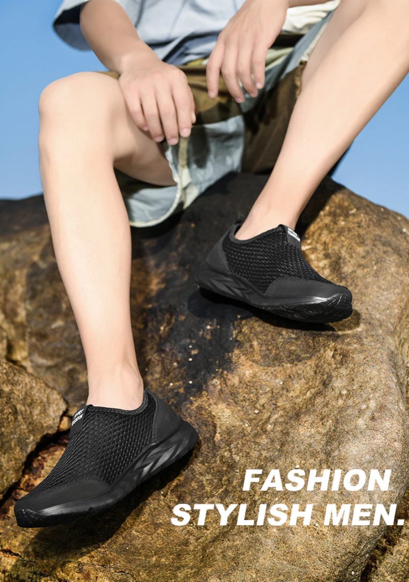 Celik Slip-on Sneaker För Män - Svart