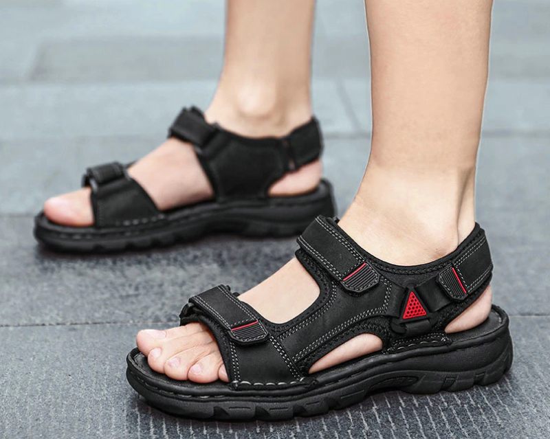 Century Herr Casual Sandaler - Svart
