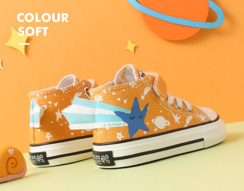 Cerati Unisex High Top Sneaker För Barn - Grön
