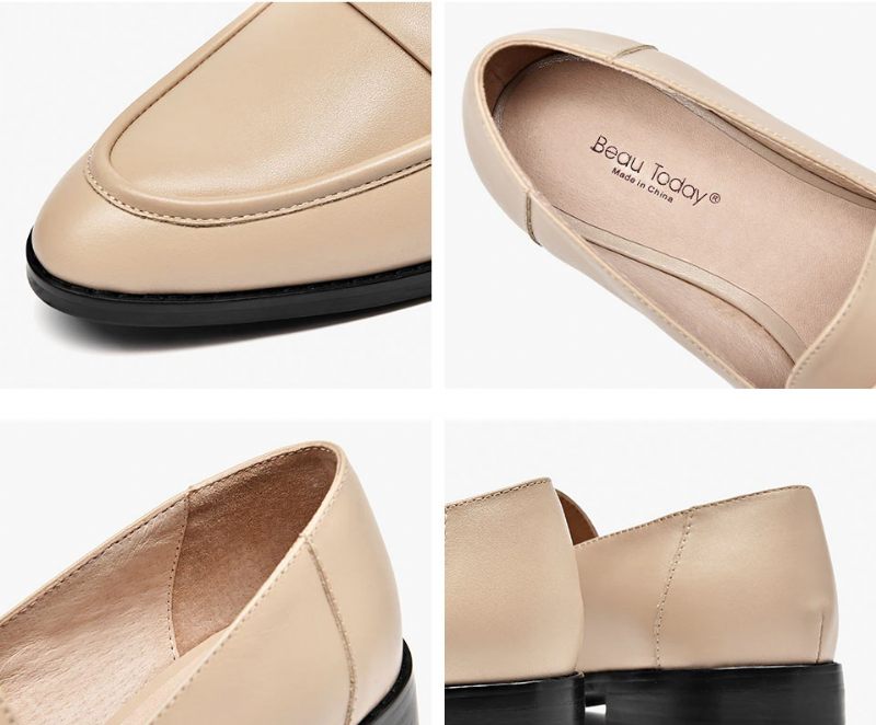 Cerezos Loaferskor I Läder För Kvinnor - Svart