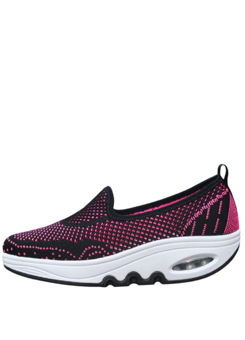 Chajaya Damplattform Slip-on Andningsbara Skor