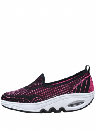 Chajaya Damplattform Slip-on Andningsbara Skor