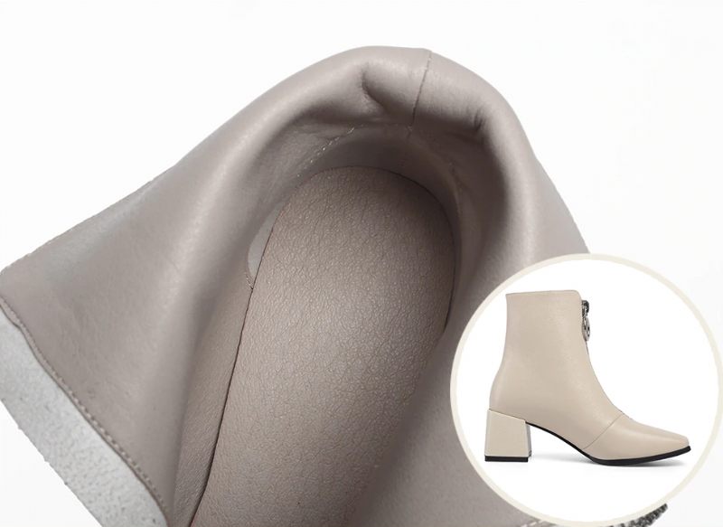 Chandal Damstövlar Ankelhöjd - Beige