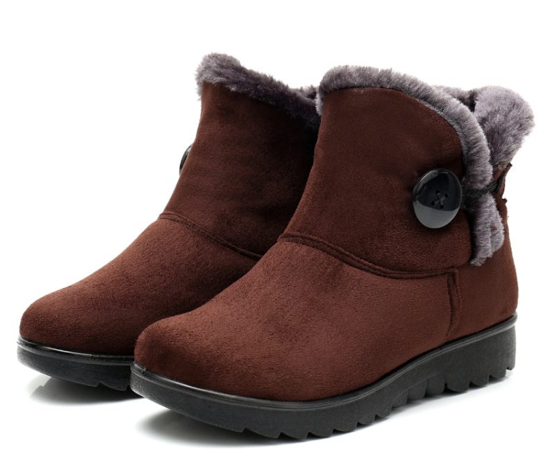 Changae Damplattform Snow Black Booties - Svart