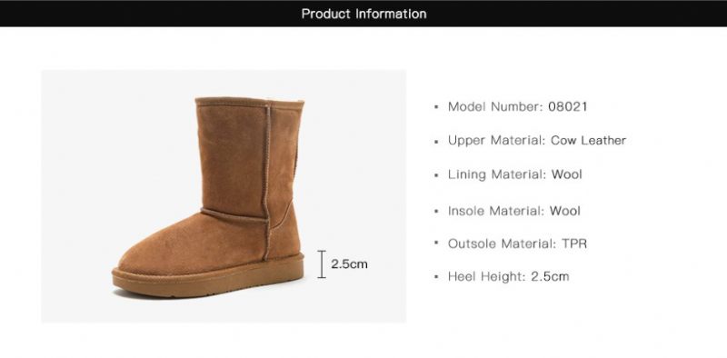 Charito Boots Mid-calf - Kamel