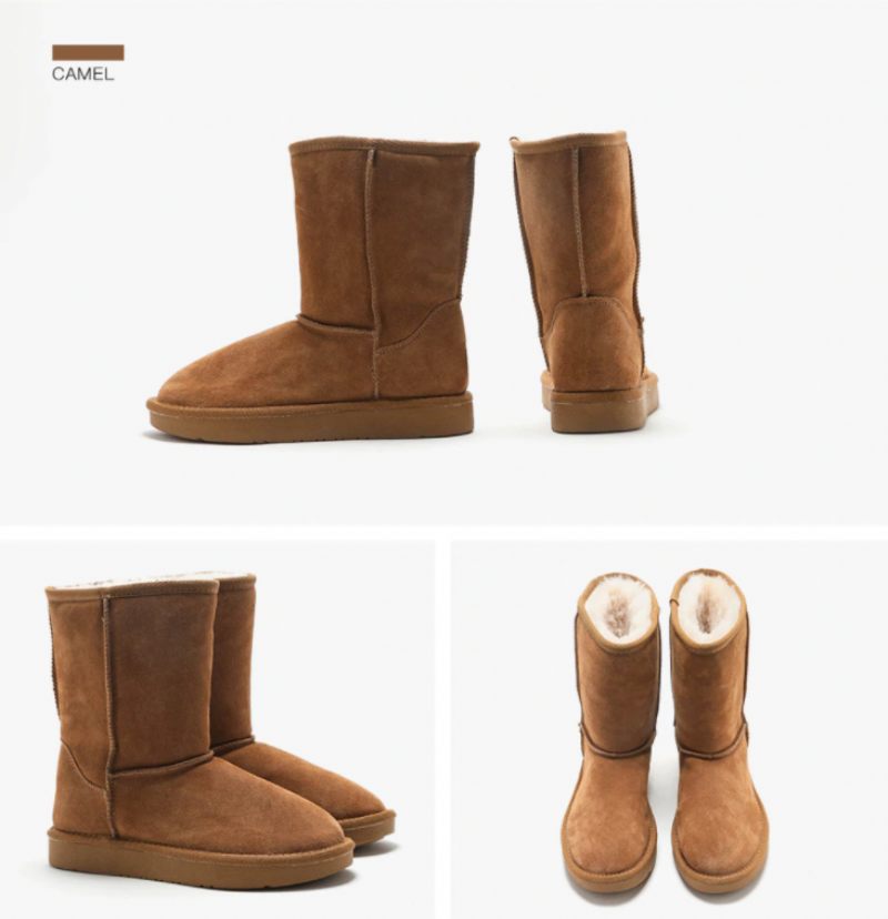 Charito Boots Mid-calf - Kamel