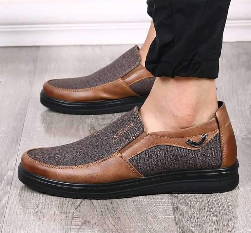 Charly Loafer Skor För Män - Brun