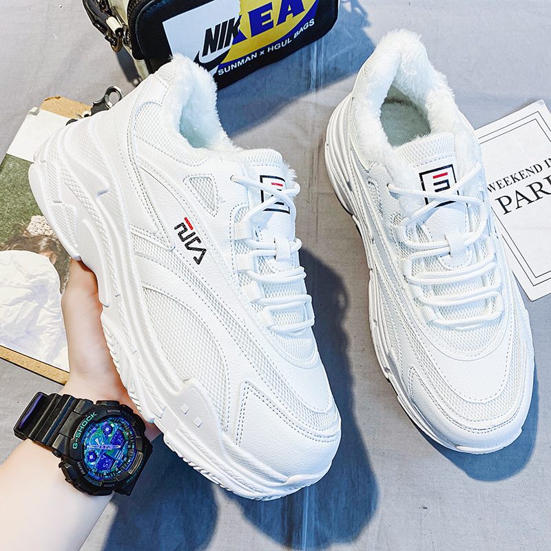 Charly Unisex Sneaker - Vit päls