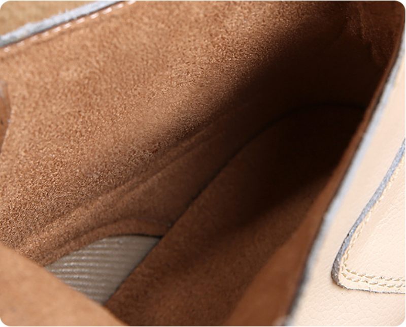 Chaten Oxford Ankelstövlar Med Snörning För Kvinnor - Beige