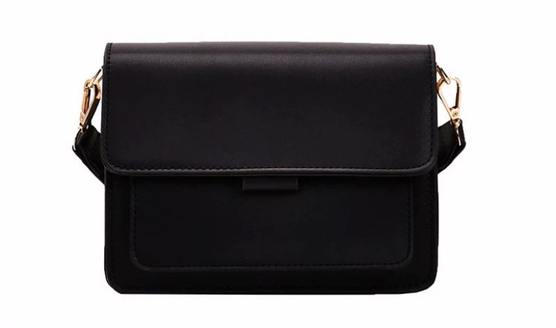 Chelique Crossbody-handväska I Läder För Kvinnor - Svart