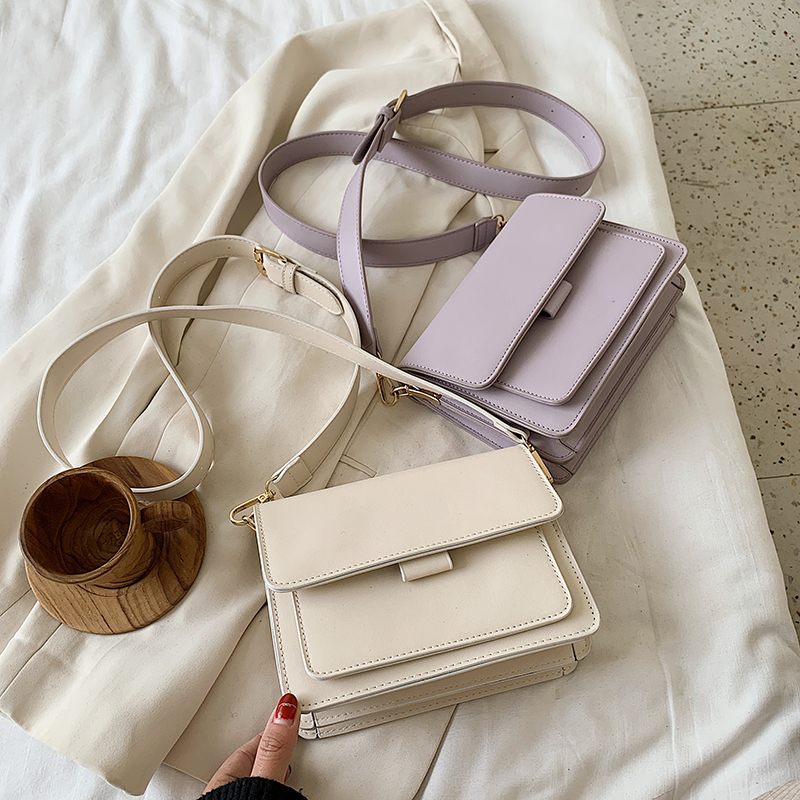 Chelique Crossbody-handväska I Läder För Kvinnor - Svart