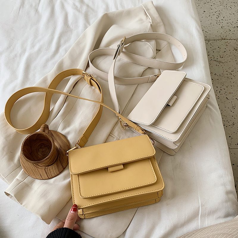 Chelique Crossbody-handväska I Läder För Kvinnor - Svart
