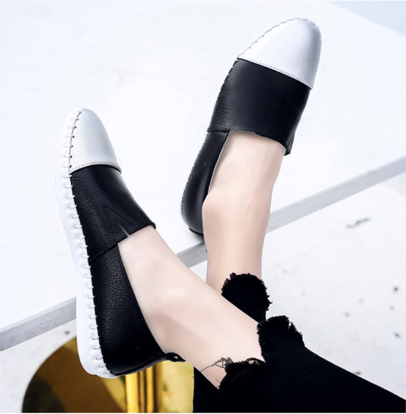 Chiapas Dam Loafer Skor - Svart silver