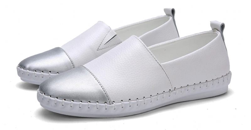 Chiapas Dam Loafer Skor - Svart silver