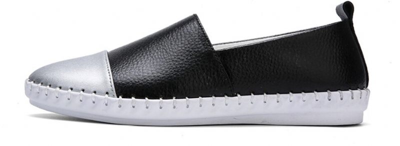 Chiapas Dam Loafer Skor - Svart silver