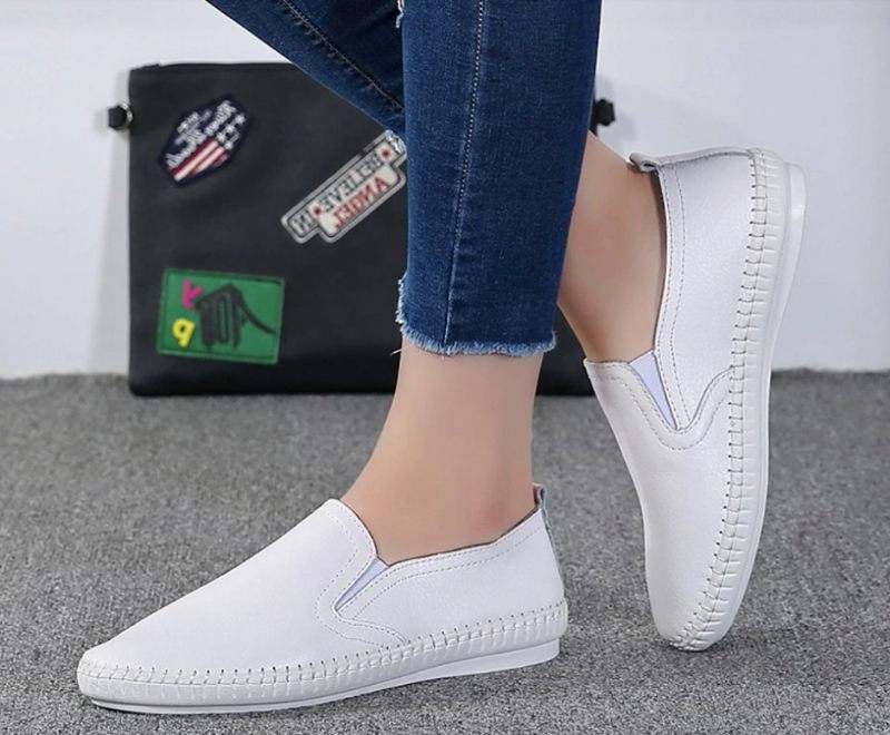 Chiapas Dam Loafer Svarta Skor - Svart grunt