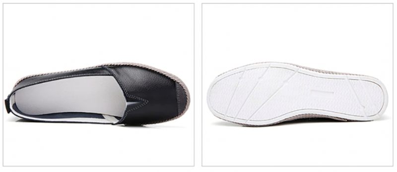 Chiapas Dam Loafer Svarta Skor - Svart grunt