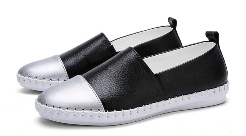 Chiapas Dam Loafer Svarta Skor - Svart grunt
