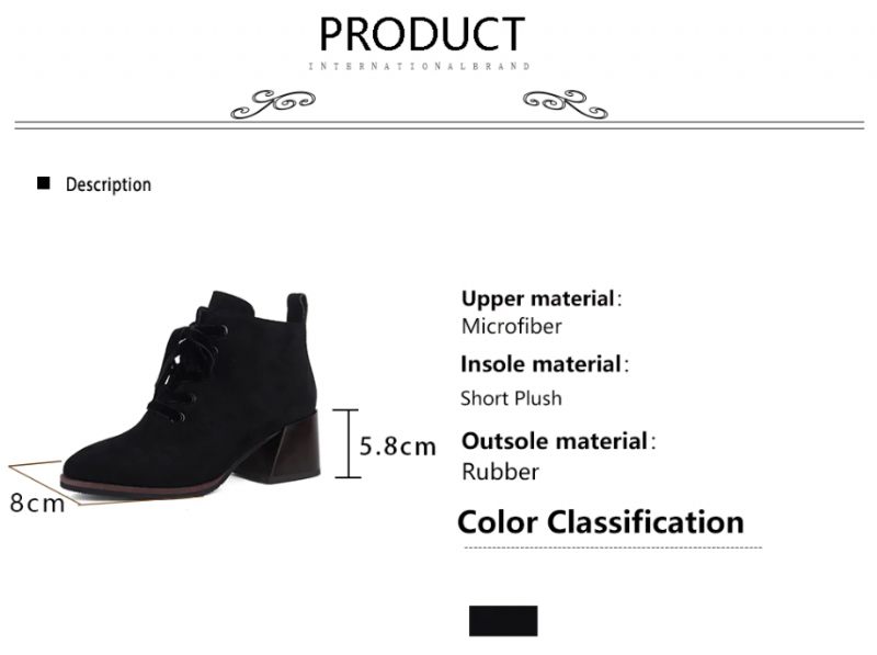 Choi Booties Ankellängd - Svart
