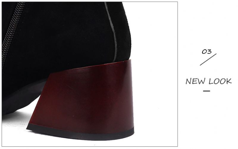 Choi Booties Ankellängd - Svart