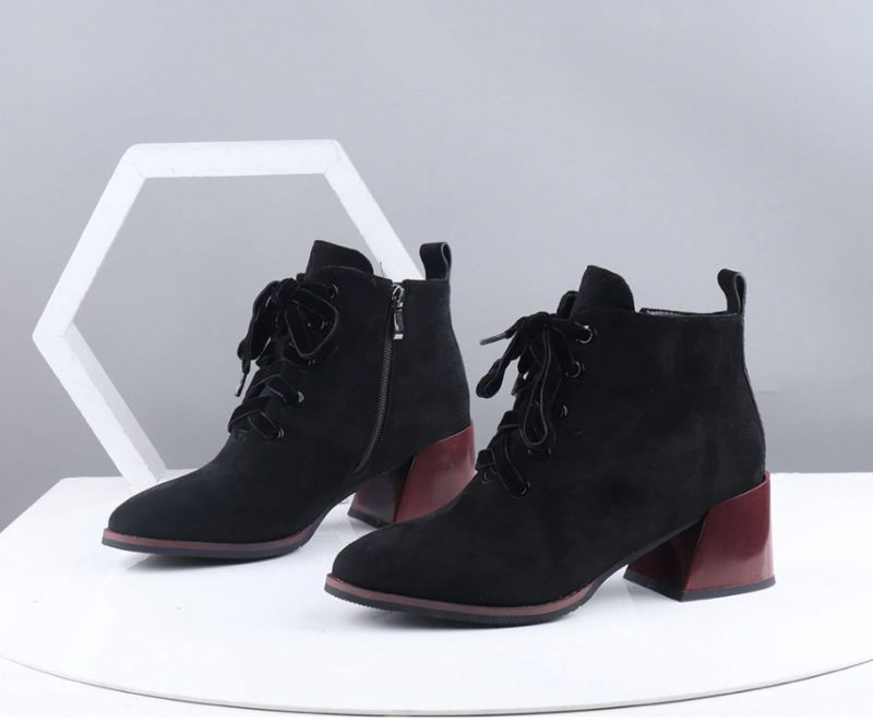 Choi Booties Ankellängd - Svart
