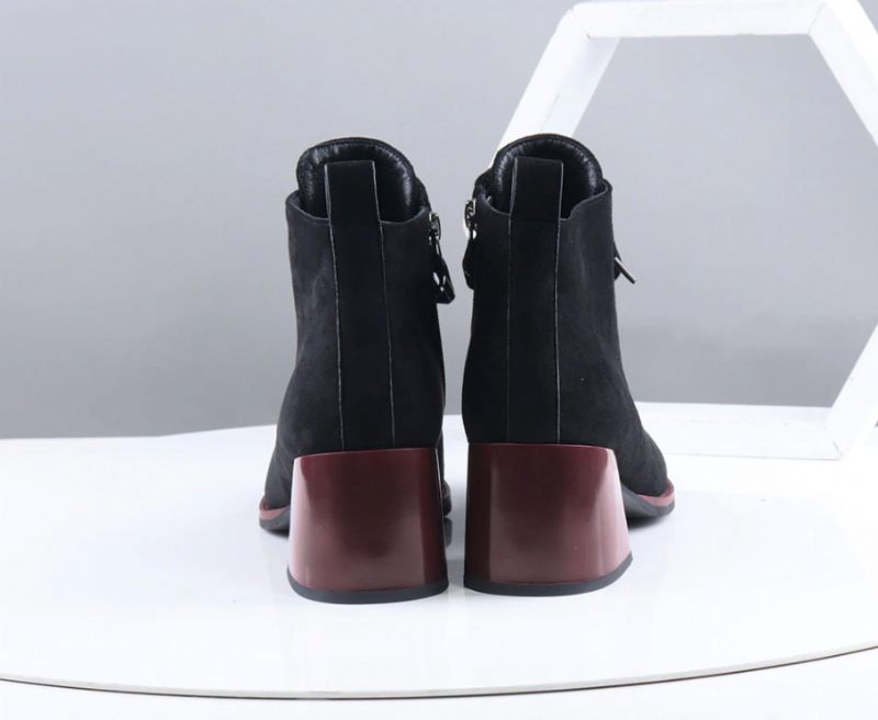 Choi Booties Ankellängd - Svart