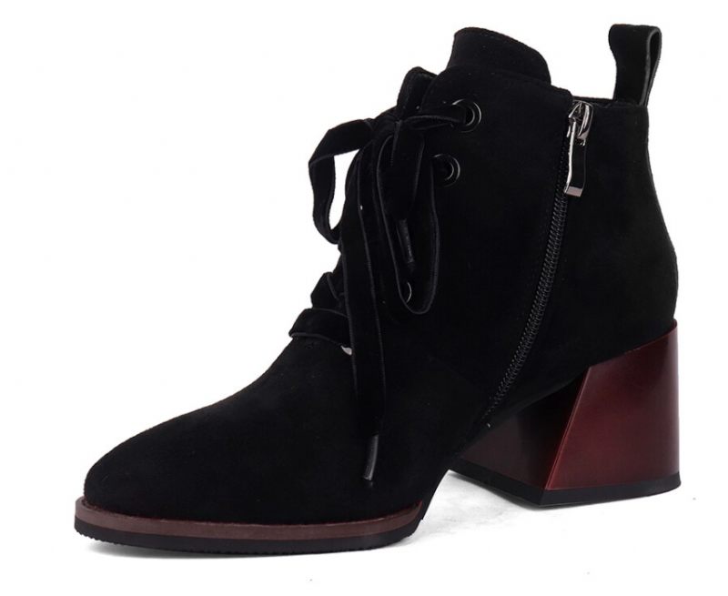 Choi Booties Ankellängd - Svart