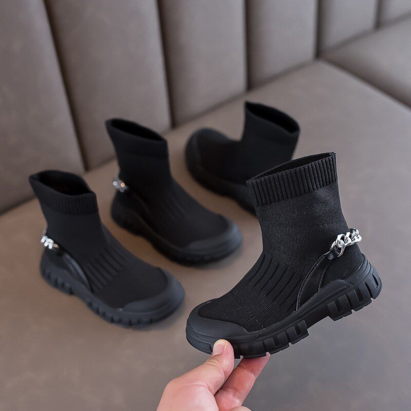 Christina Fashion Boot För Tjejer - Svart