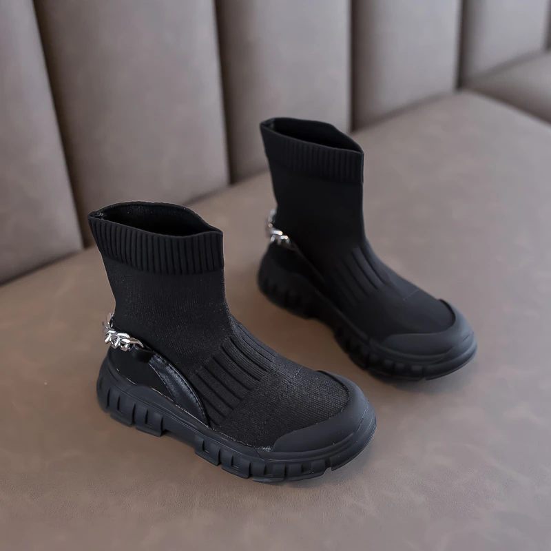 Christina Fashion Boot För Tjejer - Svart