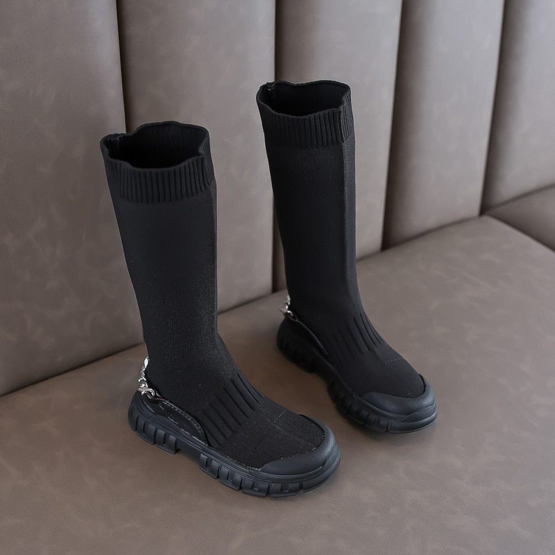 Christina Fashion Boot För Tjejer - Svart