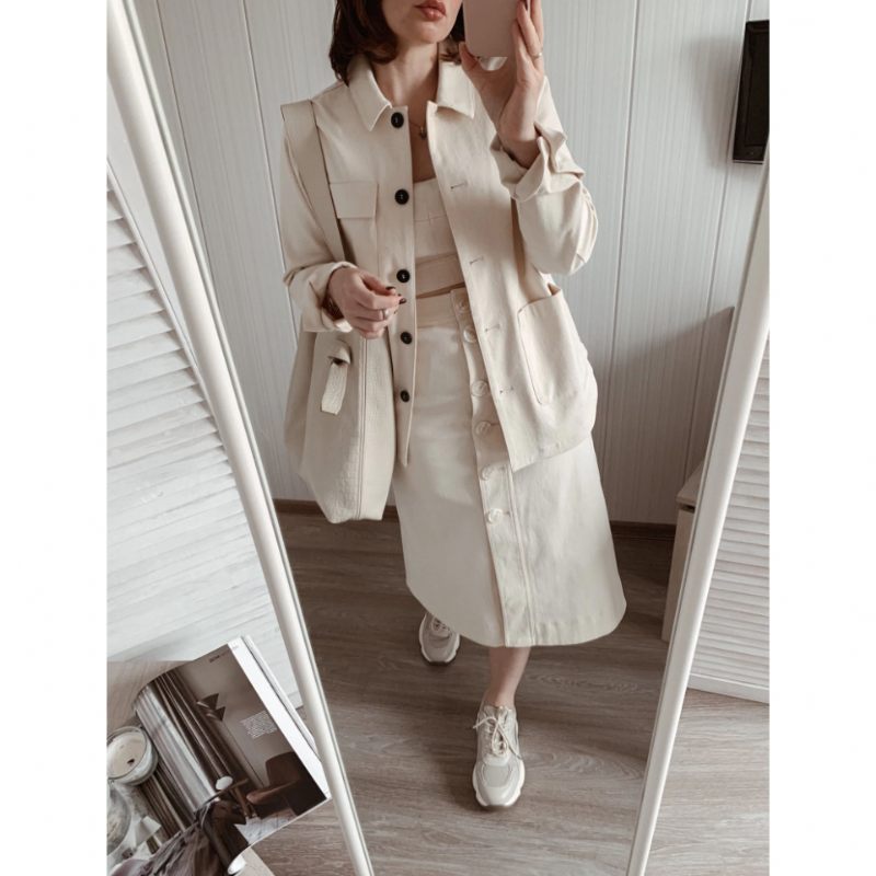 Chunky Damsneaker - Brun
