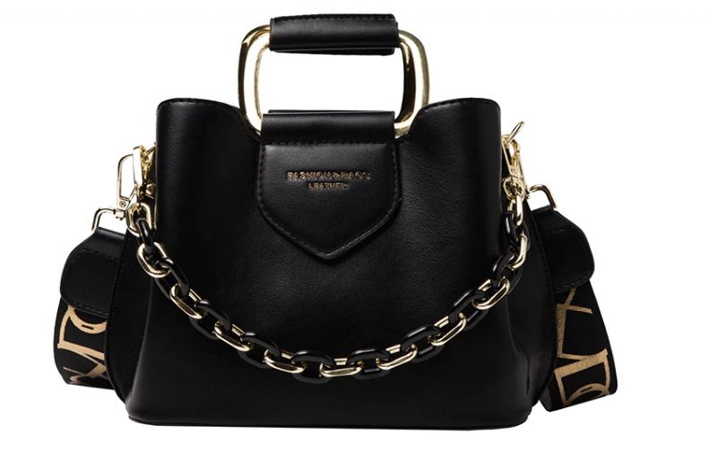 Cirilo Lyxig Crossbody-handväska För Kvinnor - Svart