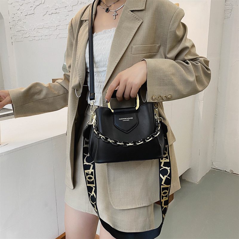 Cirilo Lyxig Crossbody-handväska För Kvinnor - Svart