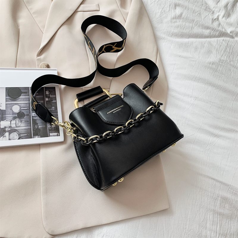 Cirilo Lyxig Crossbody-handväska För Kvinnor - Svart